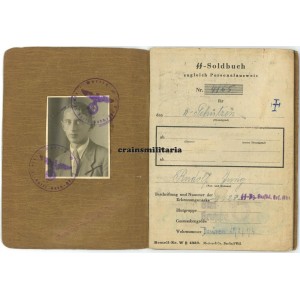 SS KIA Soldbuch Paderborn 1945, SS-Brigade Westfalen