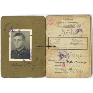 75.ID Pionier Soldbuch, Lithuania 75.ID Pionier Soldbuch, Lithuania