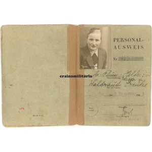 Blitzmädel Personalausweis - Nachtjagd NJG4 Belgium France