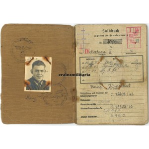 Kriegsmarine Soldbuch, Denmark, Greece