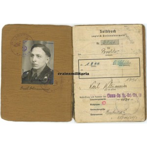 Führer-Begleit-Division KIA Panzer Soldbuch