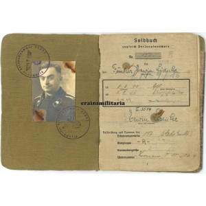 26.PD Italy Panzer wrapper Soldbuch, Grenadierkopf