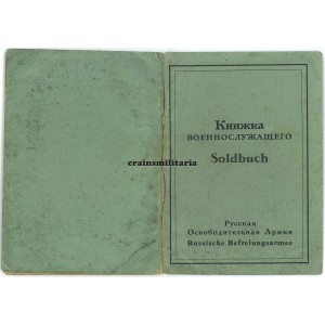 275.ID ROA Russian volunteer Soldbuch, Normandy
