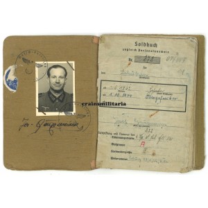 8.JD Jäger Slovakia 1945 WIA Soldbuch