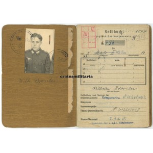 SS Nederland (General Seyffardt) KIA Soldbuch