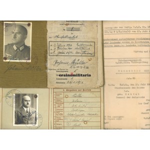 Hauptmann Soldbuch & Wehrpass, 8 awards