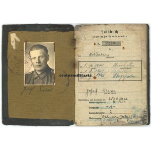 Sich.Rgt.930 Soldbuch, Belarus