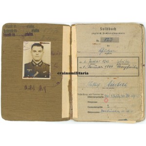 15.PD DAK Soldbuch, KIA France 1944