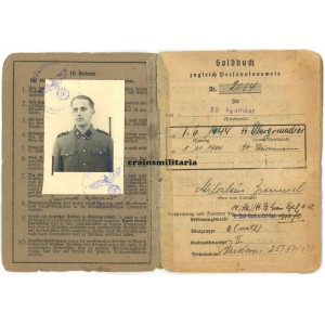 SS Panzergrenadier KIA Soldbuch, Poland 1945