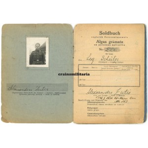 Latvian SS Volunteer KIA Soldbuch