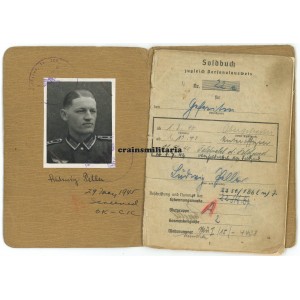 Feldgendarmerie Soldbuch, 21.PD Normandy 1944