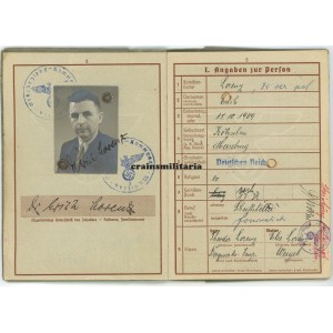 Poland 1944 KIA Kriegsberichter Wehrpass