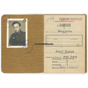 26.Pz.Div. Italy Heeresflak Soldbuch