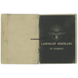 Landwacht Nederland Soldbuch - Holland collaboration