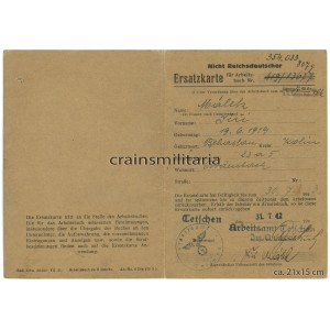 Czech Arbeitsbuch Ersatzkarte