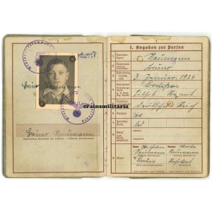 272.ID Normandy POW Wehrpass