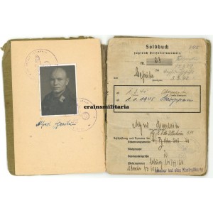 113.ID WIA Panzerjäger Soldbuch and citation