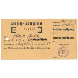 SA Sportabzeichen citation to SS-Standarte Magdeburg