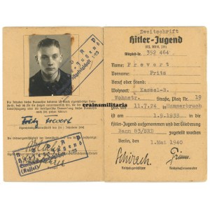 HJ Mitglieds-Ausweis, Kassel Streifendienst